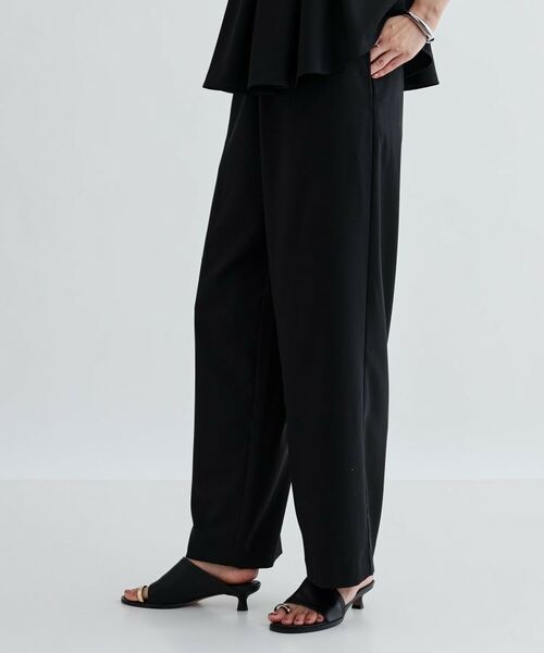 GALLEST / ギャレスト パンツ | 【セットアップ対応】リネンライクイージーパンツ【カセット服/通勤・オフィス】 | 詳細2