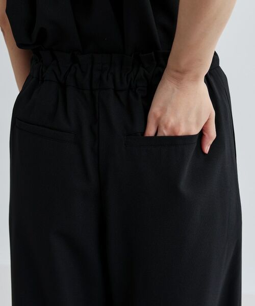 GALLEST / ギャレスト パンツ | 【セットアップ対応】リネンライクイージーパンツ【カセット服/通勤・オフィス】 | 詳細4