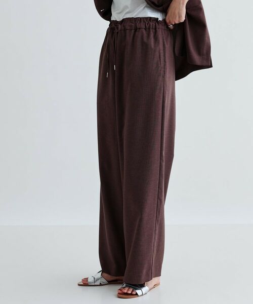 GALLEST / ギャレスト パンツ | 【セットアップ対応】リネンライクイージーパンツ【カセット服/通勤・オフィス】 | 詳細7