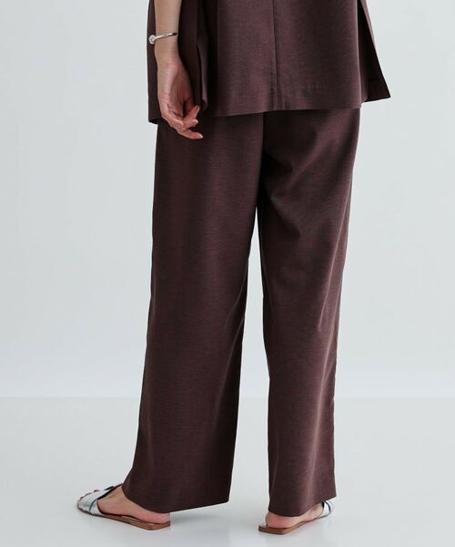 GALLEST / ギャレスト パンツ | 【セットアップ対応】リネンライクイージーパンツ【カセット服/通勤・オフィス】 | 詳細8