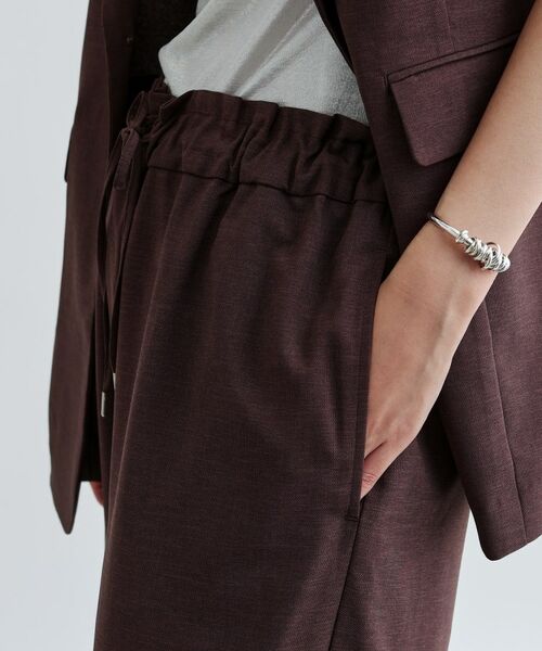 GALLEST / ギャレスト パンツ | 【セットアップ対応】リネンライクイージーパンツ【カセット服/通勤・オフィス】 | 詳細9