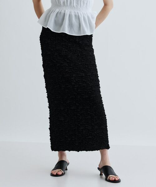 GALLEST / ギャレスト ロング・マキシ丈スカート | ふくれジャカードタイトスカート | 詳細7