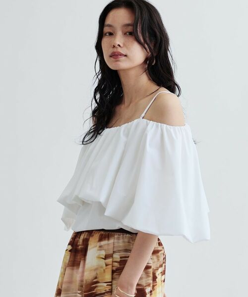 GALLEST / ギャレスト シャツ・ブラウス | ボリュームオフショルブラウス | 詳細12