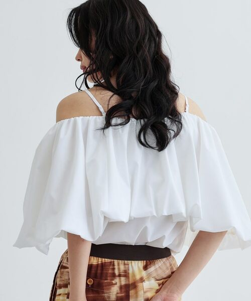 GALLEST / ギャレスト シャツ・ブラウス | ボリュームオフショルブラウス | 詳細15