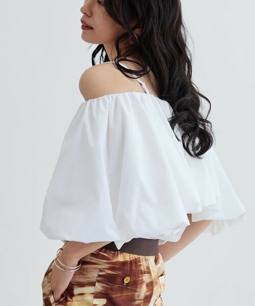 GALLEST / ギャレスト シャツ・ブラウス | ボリュームオフショルブラウス | 詳細16