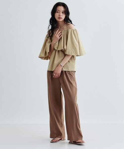 GALLEST / ギャレスト シャツ・ブラウス | ボリュームオフショルブラウス | 詳細2