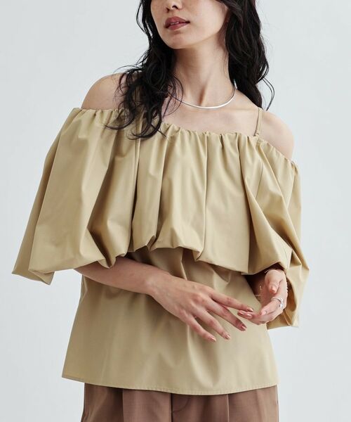GALLEST / ギャレスト シャツ・ブラウス | ボリュームオフショルブラウス | 詳細5