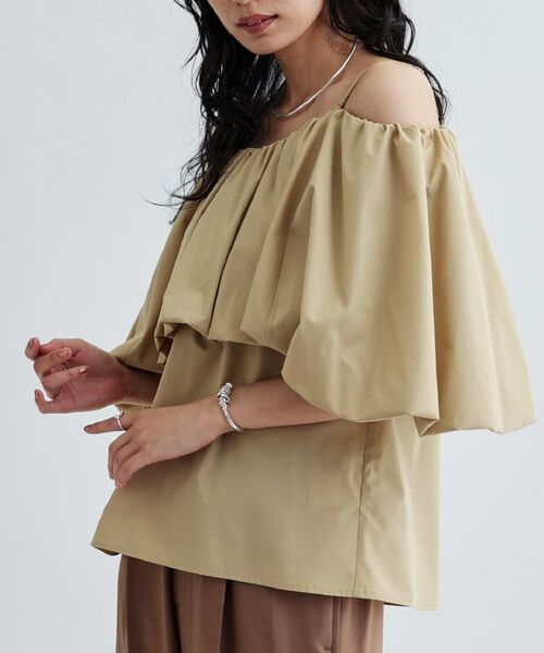 GALLEST / ギャレスト シャツ・ブラウス | ボリュームオフショルブラウス | 詳細6