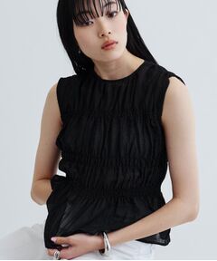 GALLEST / ギャレスト シャツ・ブラウス | ワッシャーティアードブラウス