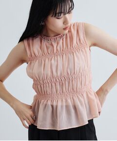 GALLEST / ギャレスト シャツ・ブラウス | ワッシャーティアードブラウス