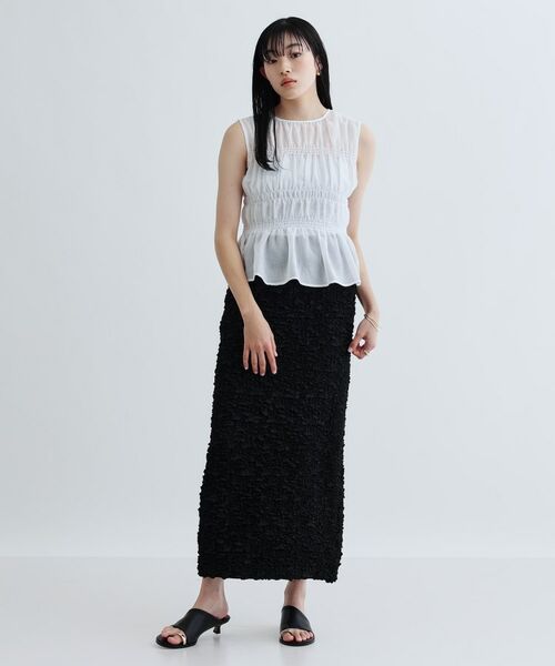 GALLEST / ギャレスト シャツ・ブラウス | ワッシャーティアードブラウス | 詳細10