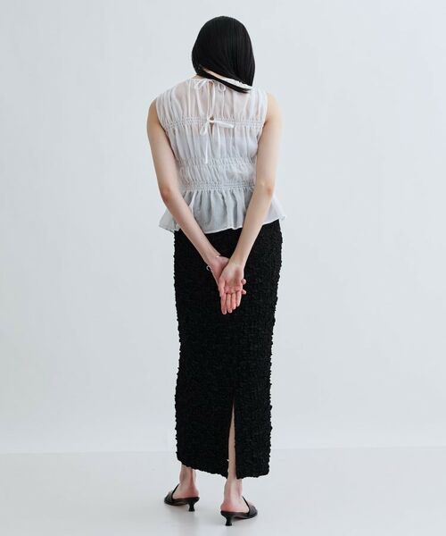 GALLEST / ギャレスト シャツ・ブラウス | ワッシャーティアードブラウス | 詳細11