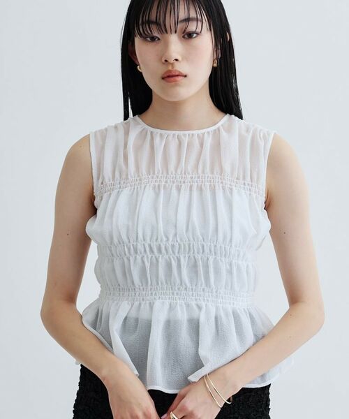 GALLEST / ギャレスト シャツ・ブラウス | ワッシャーティアードブラウス | 詳細14