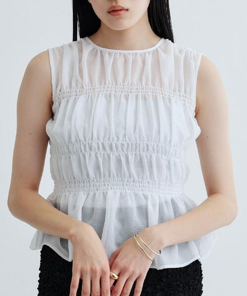 GALLEST / ギャレスト シャツ・ブラウス | ワッシャーティアードブラウス | 詳細15