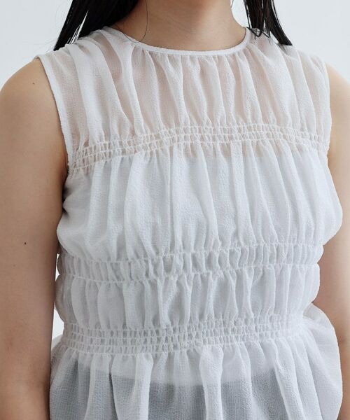 GALLEST / ギャレスト シャツ・ブラウス | ワッシャーティアードブラウス | 詳細17