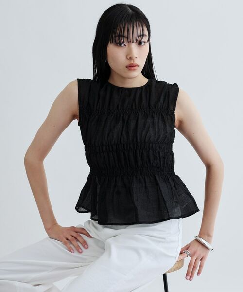 GALLEST / ギャレスト シャツ・ブラウス | ワッシャーティアードブラウス | 詳細19