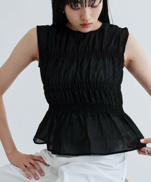 GALLEST / ギャレスト シャツ・ブラウス | ワッシャーティアードブラウス | 詳細20