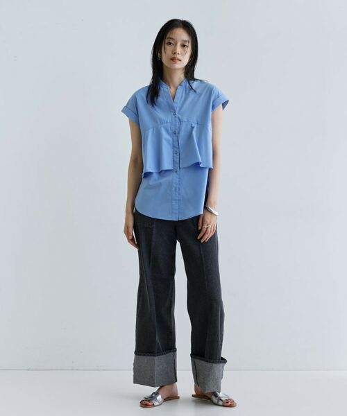 GALLEST / ギャレスト シャツ・ブラウス | 2WAYペプラムシャツ | 詳細1