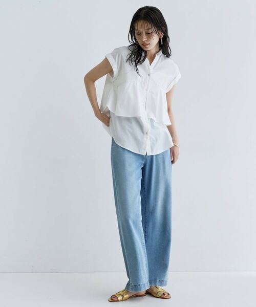 GALLEST / ギャレスト シャツ・ブラウス | 2WAYペプラムシャツ | 詳細8