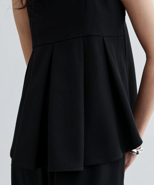 GALLEST / ギャレスト キャミソール・チューブトップ | 【セットアップ対応】リネンライクビスチェ【カセット服/通勤・オフィス】 | 詳細3