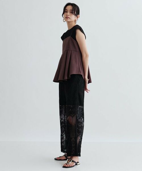 GALLEST / ギャレスト キャミソール・チューブトップ | 【セットアップ対応】リネンライクビスチェ【カセット服/通勤・オフィス】 | 詳細9