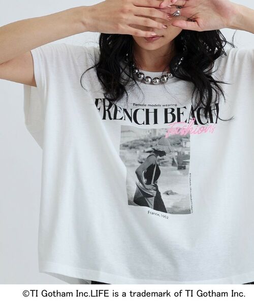 GALLEST/ギャレスト 【GOOD ROCK SPEED×LIFE PICTURE COLLECTION】フォトノースリープ ホワイト(001) 38 GALLEST/ギャレスト 【GOOD ROCK SPEED×LIFE PICTURE COLLECTION】フォトノースリープ ホワイト(001) 38