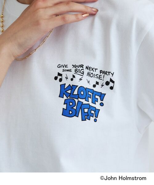 GALLEST / ギャレスト Tシャツ | 【GOOD ROCK SPEED×JOHN HOLMSTROM】KLOFF！ BIFF！ Tシャツ | 詳細6