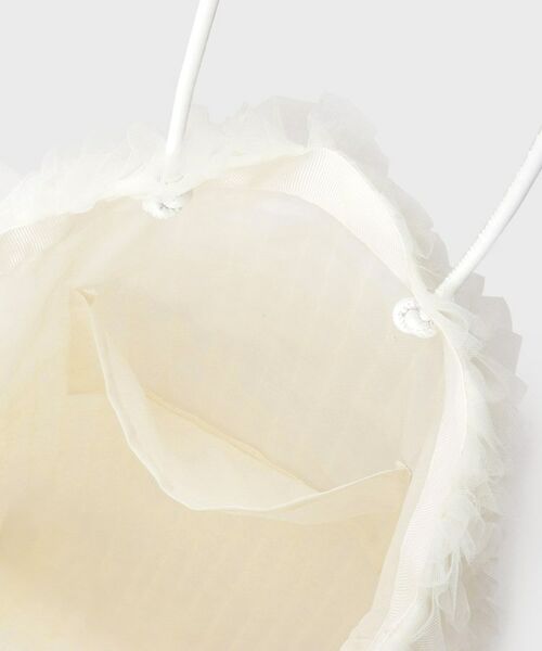 GALLEST / ギャレスト トートバッグ | フリルチュールトートバッグ | 詳細11