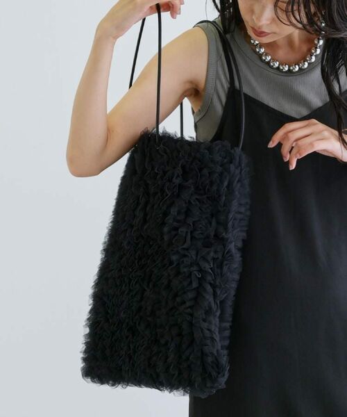 GALLEST / ギャレスト トートバッグ | フリルチュールトートバッグ | 詳細2