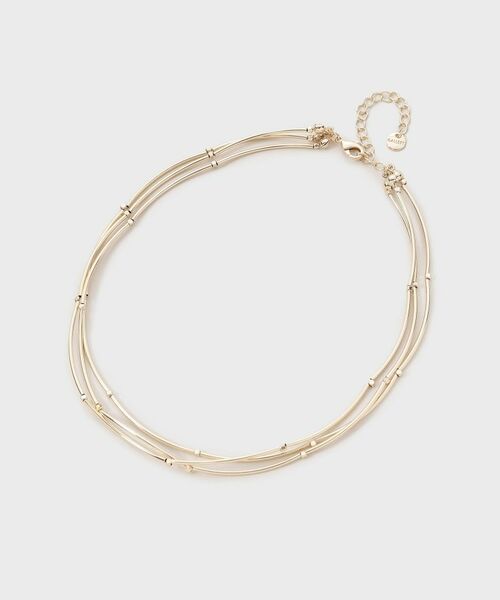 GALLEST / ギャレスト ネックレス・ペンダント・チョーカー | 三連ショートネックレス | 詳細1