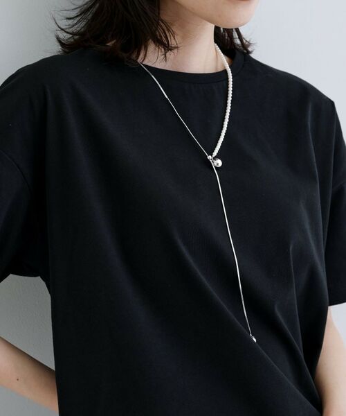 GALLEST / ギャレスト ネックレス・ペンダント・チョーカー | パール調ラリエットネックレス | 詳細6