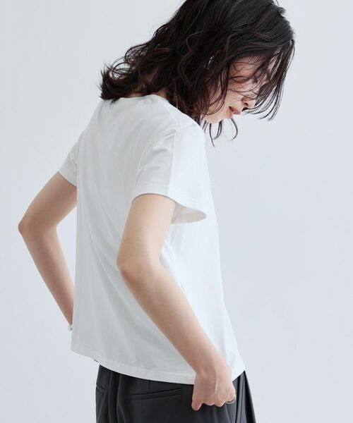 GALLEST / ギャレスト Tシャツ | パール調ロゴTシャツ | 詳細3