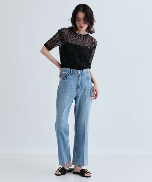 GALLEST / ギャレスト カットソー | 半袖レースカットソー | 詳細1