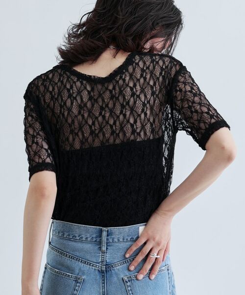 GALLEST / ギャレスト カットソー | 半袖レースカットソー | 詳細2