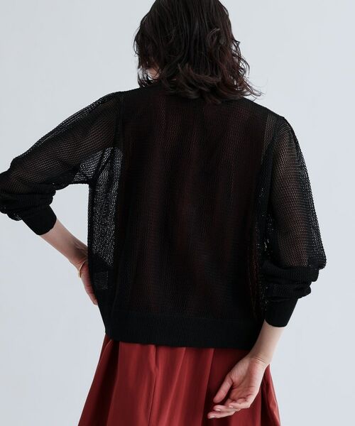 GALLEST / ギャレスト カーディガン・ボレロ | 【再入荷】メッシュジップカーディガン | 詳細12