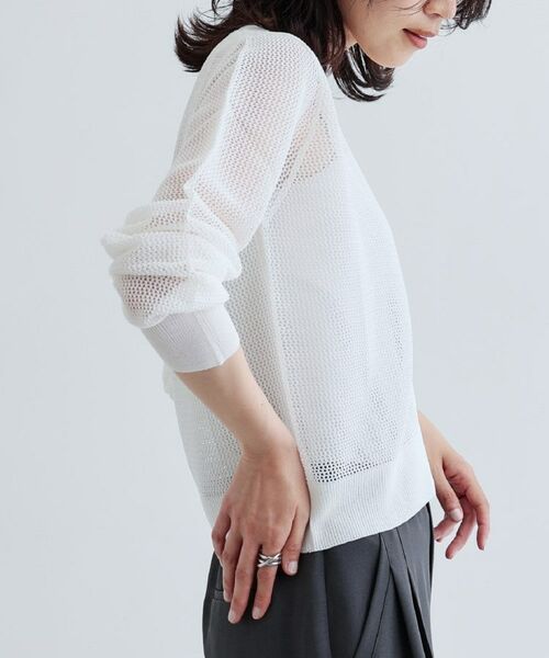 GALLEST / ギャレスト カーディガン・ボレロ | 【再入荷】メッシュジップカーディガン | 詳細7