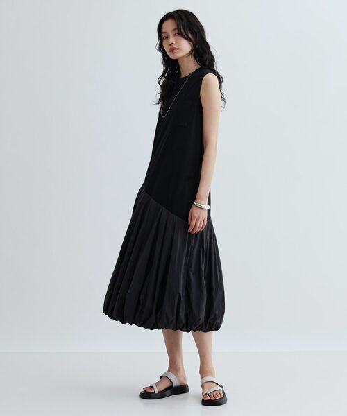 GALLEST / ギャレスト ロング・マキシ丈ワンピース | バルーン切替ワンピース | 詳細1