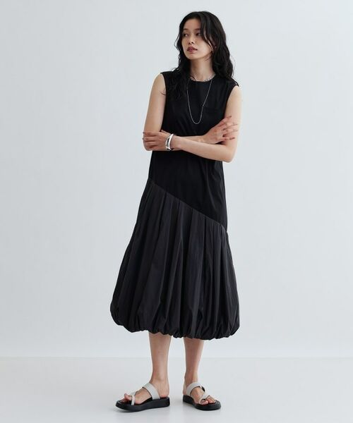 GALLEST / ギャレスト ロング・マキシ丈ワンピース | バルーン切替ワンピース | 詳細2