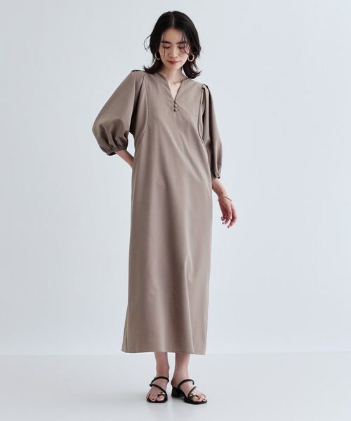 GALLEST / ギャレスト ロング・マキシ丈ワンピース | フォルムスリーブワンピース | 詳細1