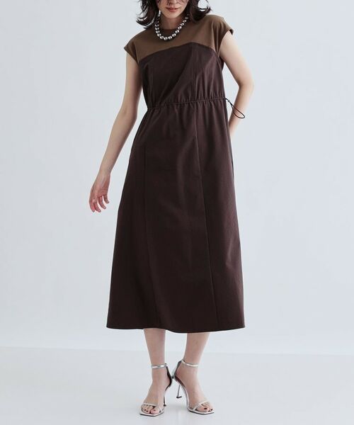 GALLEST / ギャレスト ロング・マキシ丈ワンピース | ストライプサッカービスチェワンピース | 詳細3