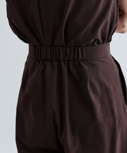 GALLEST / ギャレスト パンツ | 【セットアップ可能】ストライプサッカーワイドパンツ【洗える/カセット服】 | 詳細11