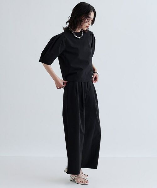 GALLEST / ギャレスト パンツ | 【セットアップ可能】ストライプサッカーワイドパンツ【洗える/カセット服】 | 詳細2