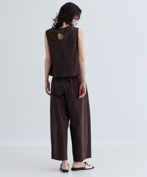 GALLEST / ギャレスト パンツ | 【セットアップ可能】ストライプサッカーワイドパンツ【洗える/カセット服】 | 詳細7