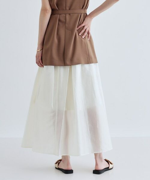 GALLEST / ギャレスト ロング・マキシ丈スカート | シアーマキシスカート | 詳細4