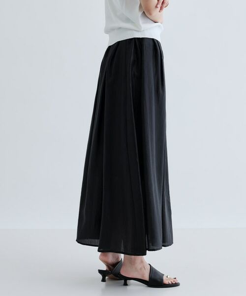 GALLEST / ギャレスト ロング・マキシ丈スカート | シアーマキシスカート | 詳細6