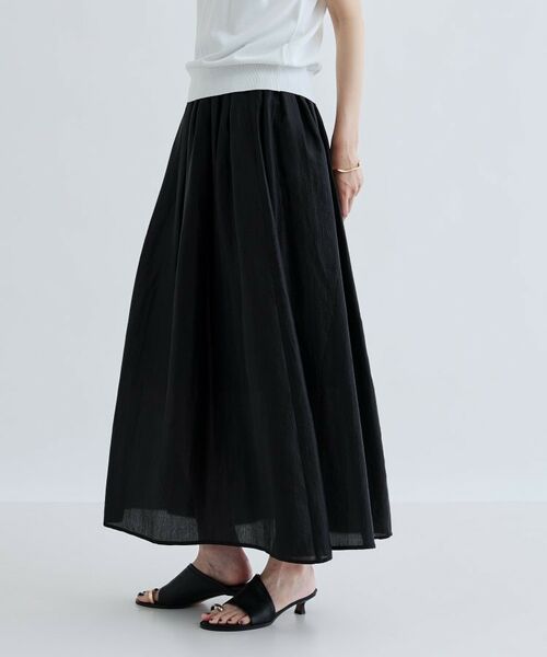 GALLEST / ギャレスト ロング・マキシ丈スカート | シアーマキシスカート | 詳細8
