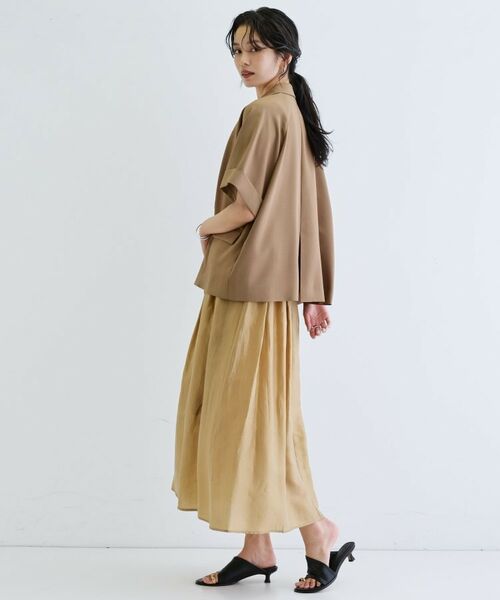 GALLEST / ギャレスト ロング・マキシ丈スカート | シアーマキシスカート | 詳細9