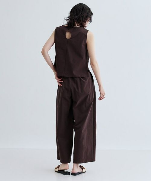 GALLEST / ギャレスト シャツ・ブラウス | 【セットアップ可能】ストライプサッカーフリルブラウス【洗える/カセット服】 | 詳細2