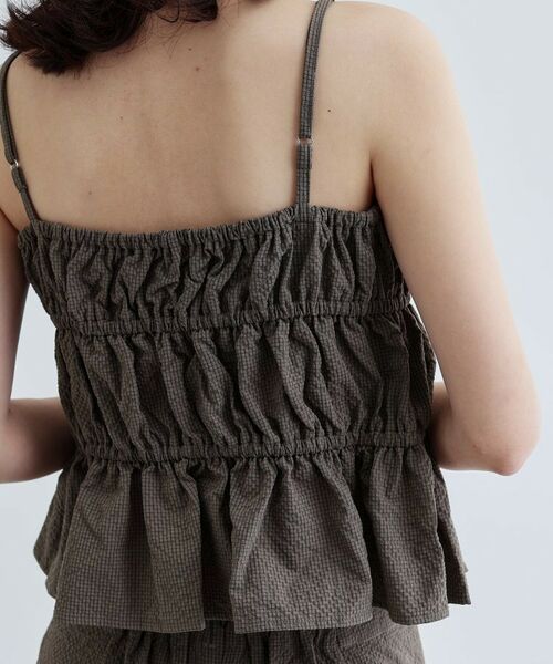 GALLEST / ギャレスト キャミソール・チューブトップ | 【セットアップ可能】スクエアサッカービスチェ【洗える/カセット服】 | 詳細11