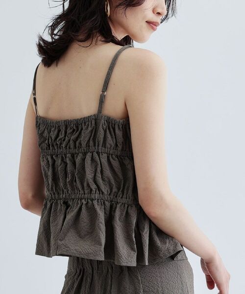 GALLEST / ギャレスト キャミソール・チューブトップ | 【セットアップ可能】スクエアサッカービスチェ【洗える/カセット服】 | 詳細8